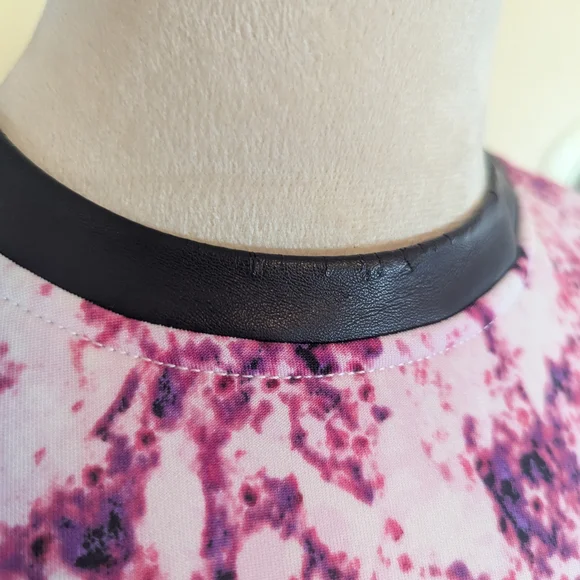 Lark & Ro Women's 2P Sleeveless Hot Pink Sheath Party Dress Y2K Barbiecore Midi - Picture 5 of 11